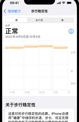 石门iPhone手机维修如何在iPhone开启'步行稳定性通知'