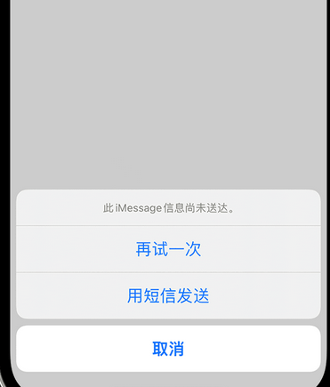 石门apple维修iPhone上无法正常发送iMessage信息