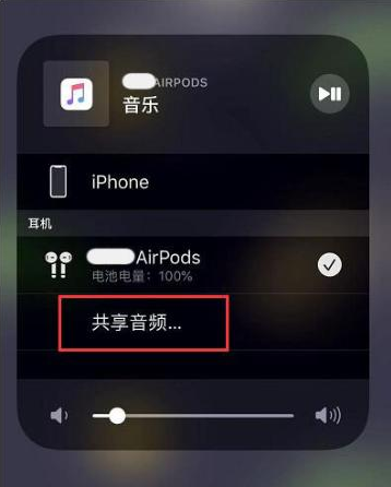 石门苹果14音频维修点分享iPhone14音频共享设置方法 